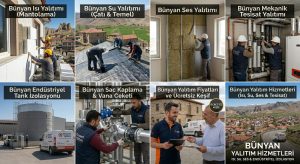 Bünyan Yalıtım Hizmetleri | Isı, Su & Tesisat Yalıtımı